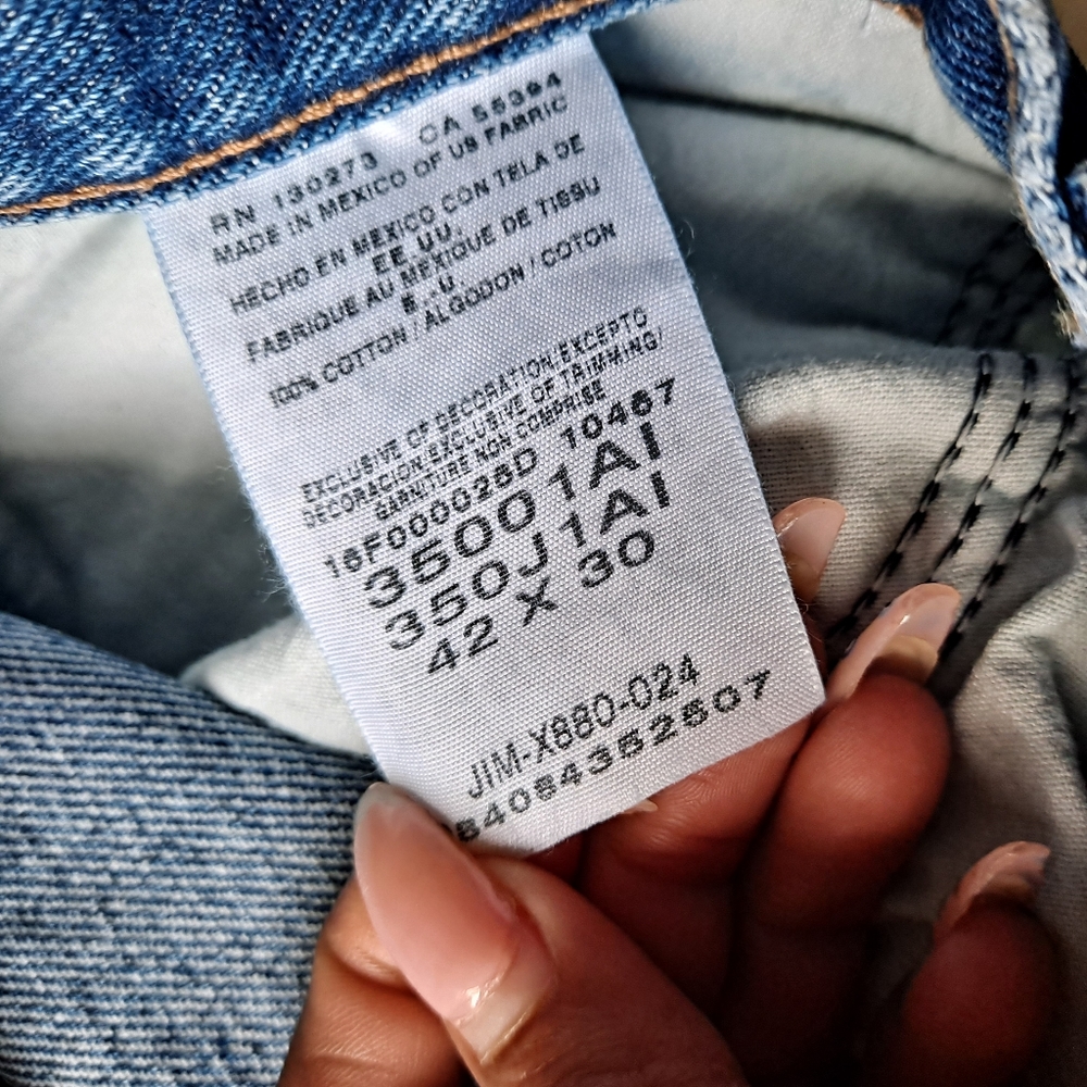 Men's Wrangler Denim Jeans - Picture 6 of 6